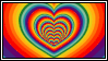 Rainbow heart